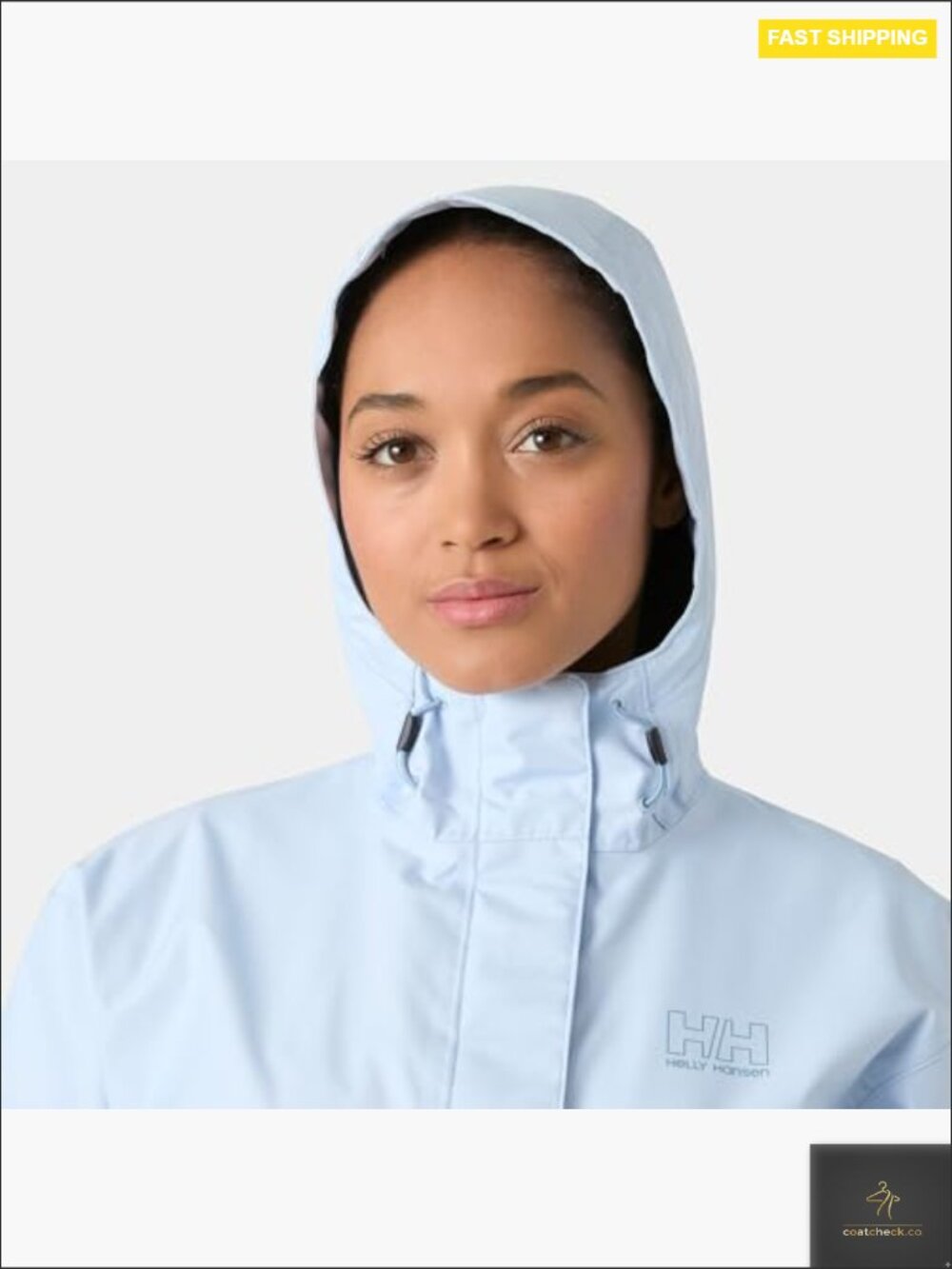 Waterproof Rain Jacket with Adjustable Cuffs Machine Washable Regular Fit - Picture 5 of 7